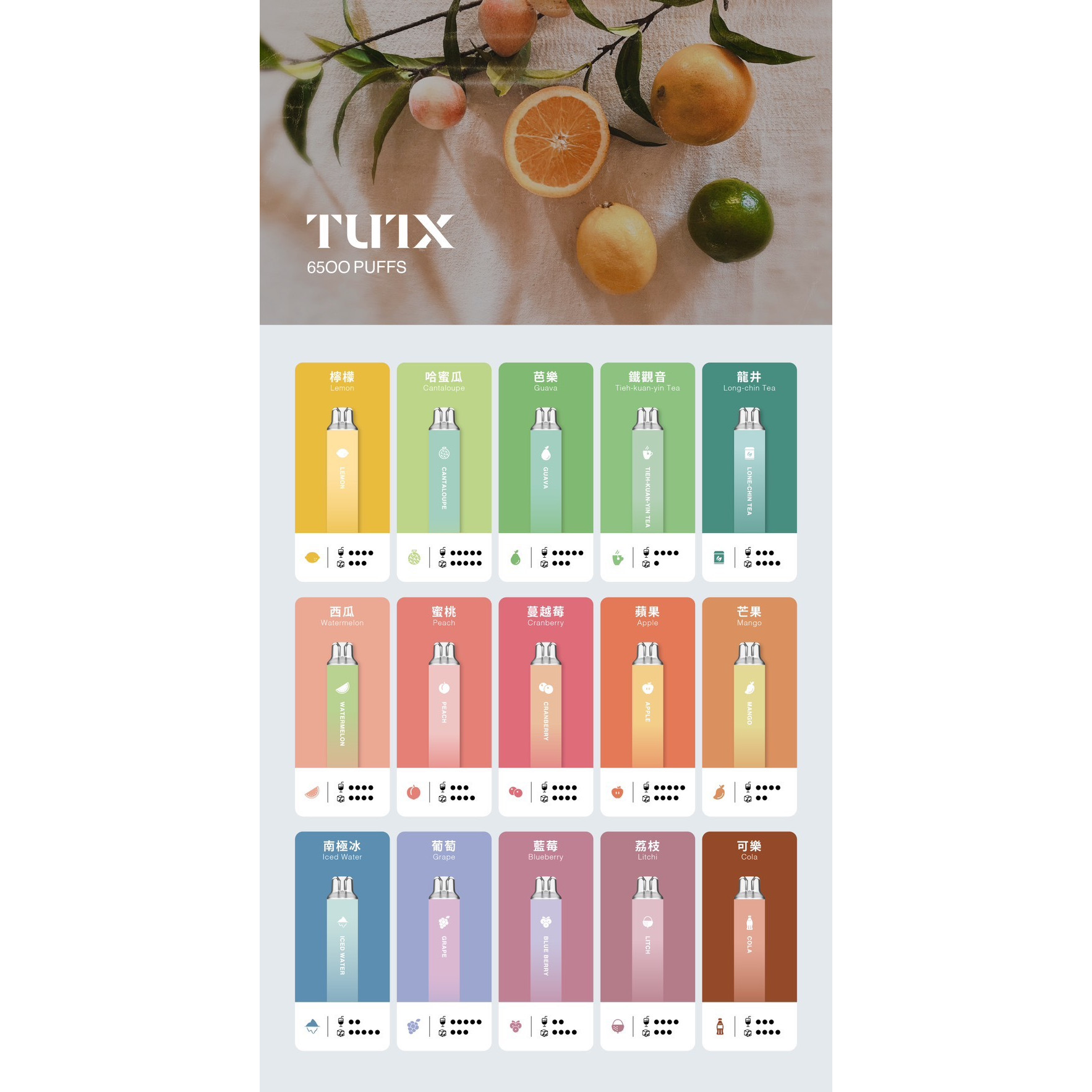 <p><em><strong>TUTX 6500口<br />
拋棄式/一次性</strong></em></p>